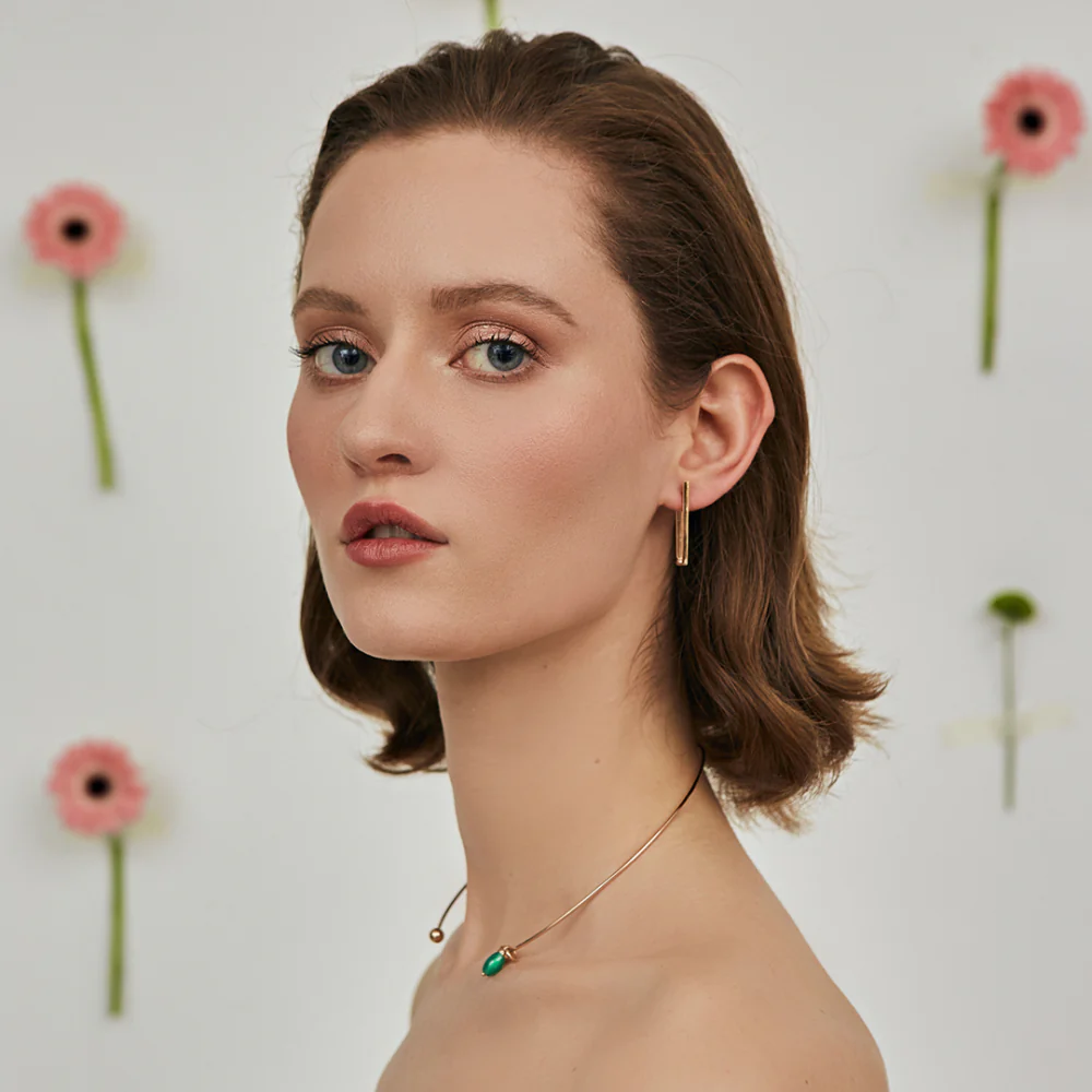 Earrings in 14K/5885 Rose Gold - Image 3