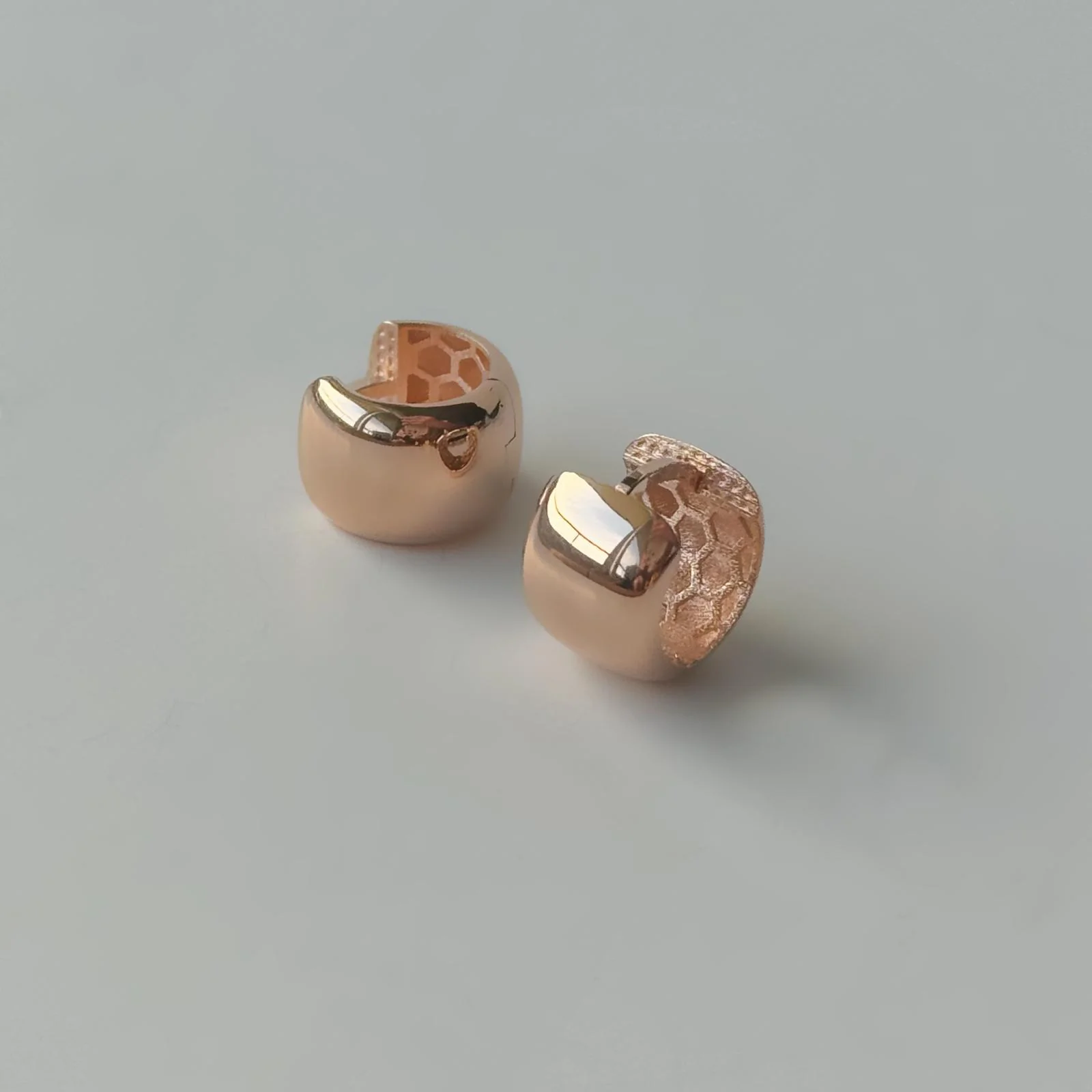 Hoop Earrings in 14K/585 Gold - Image 2