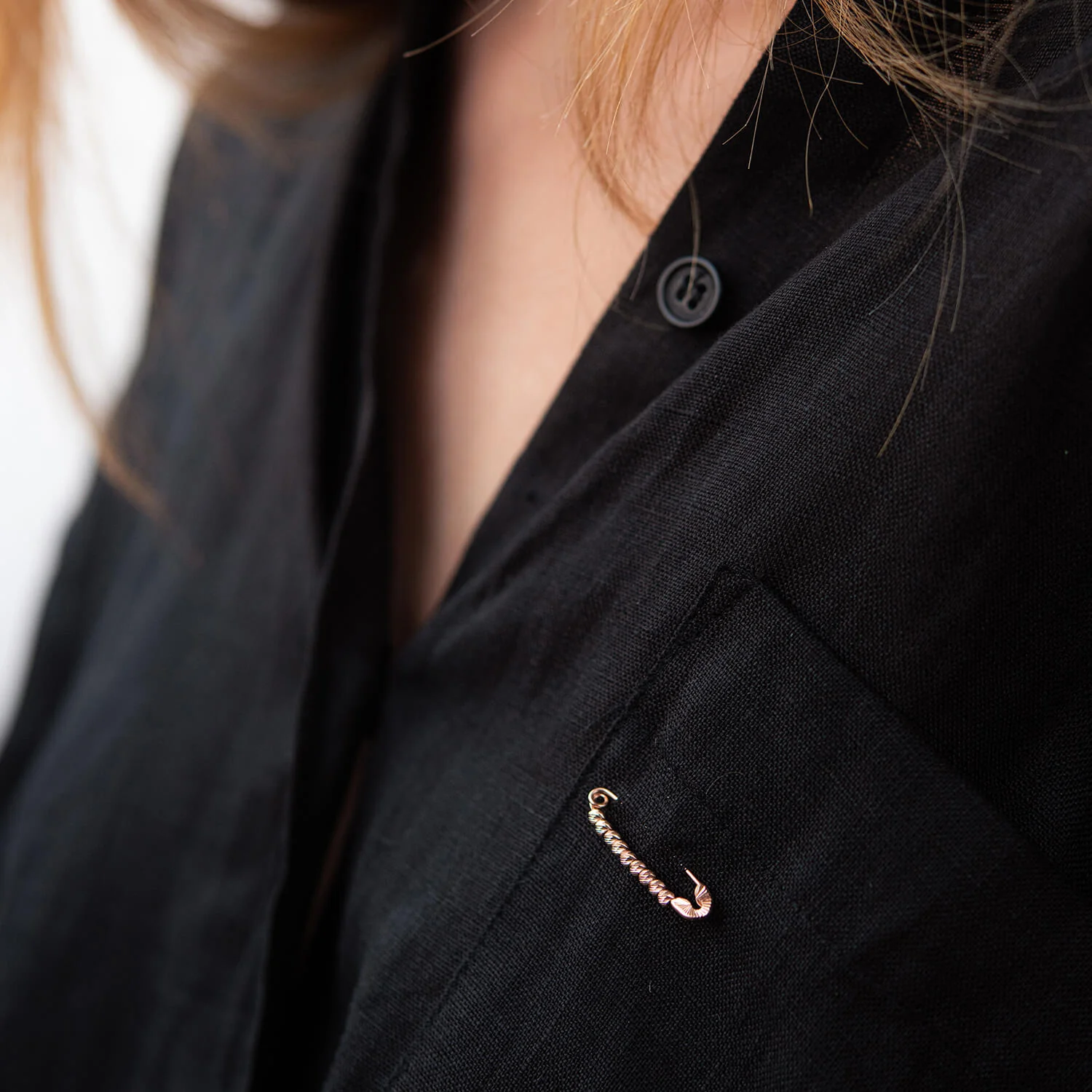 Jewellery Pin in 14K/585 Rose Gold - Image 2
