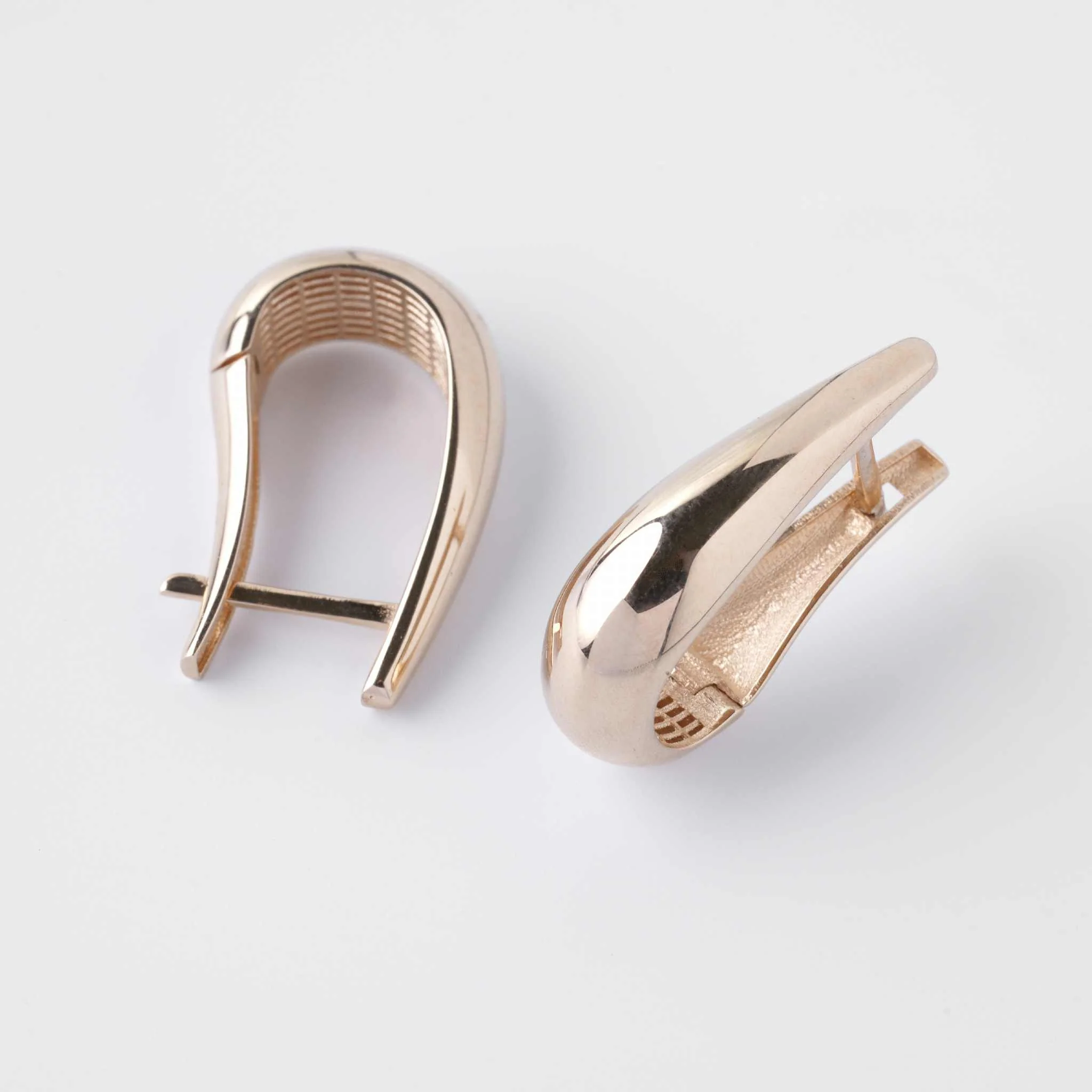 Lever Back Earrings in 14K/585 Rose Gold - Image 7