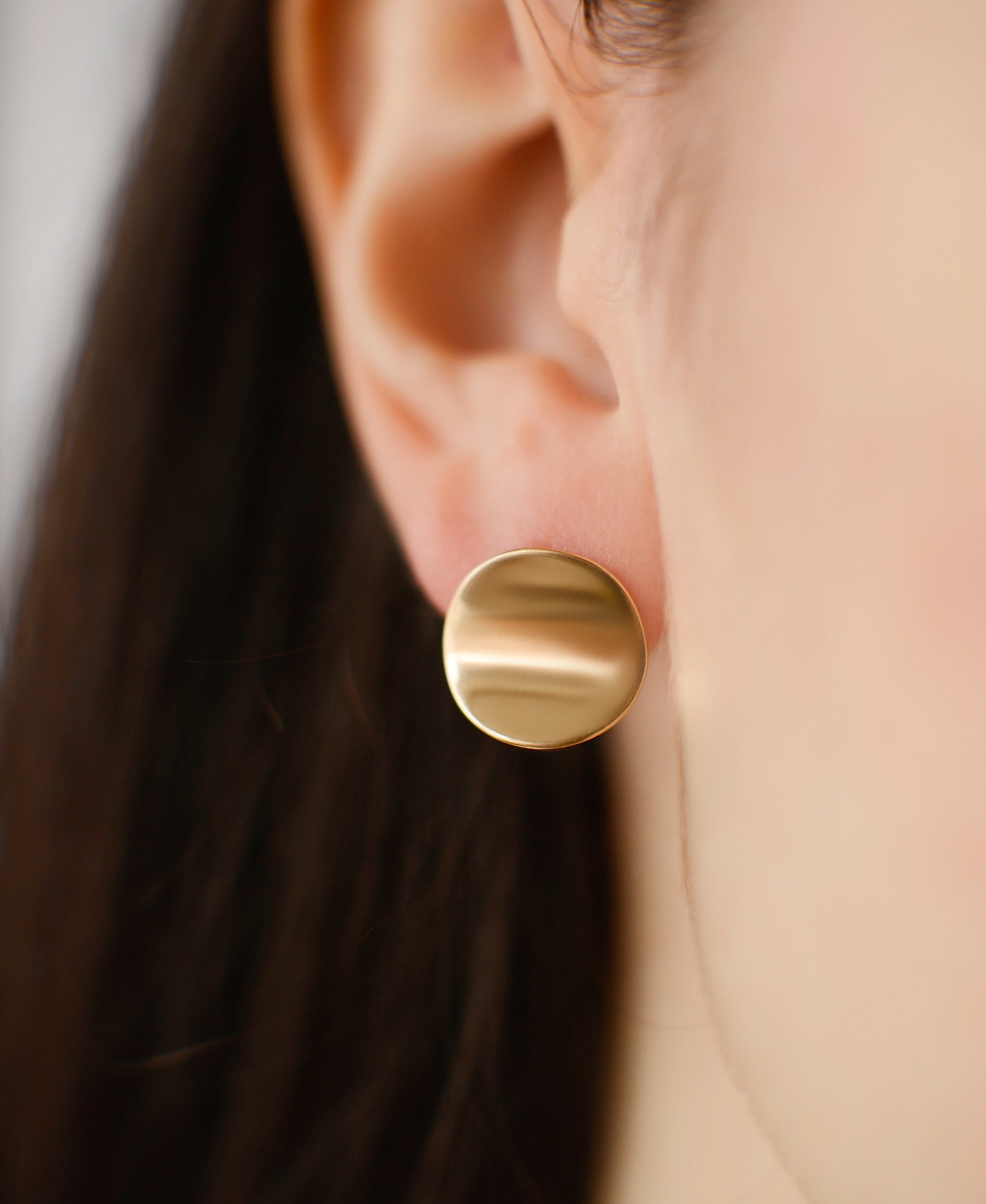 Lever Back Earrings in 14K/585 Rose Gold - Image 2