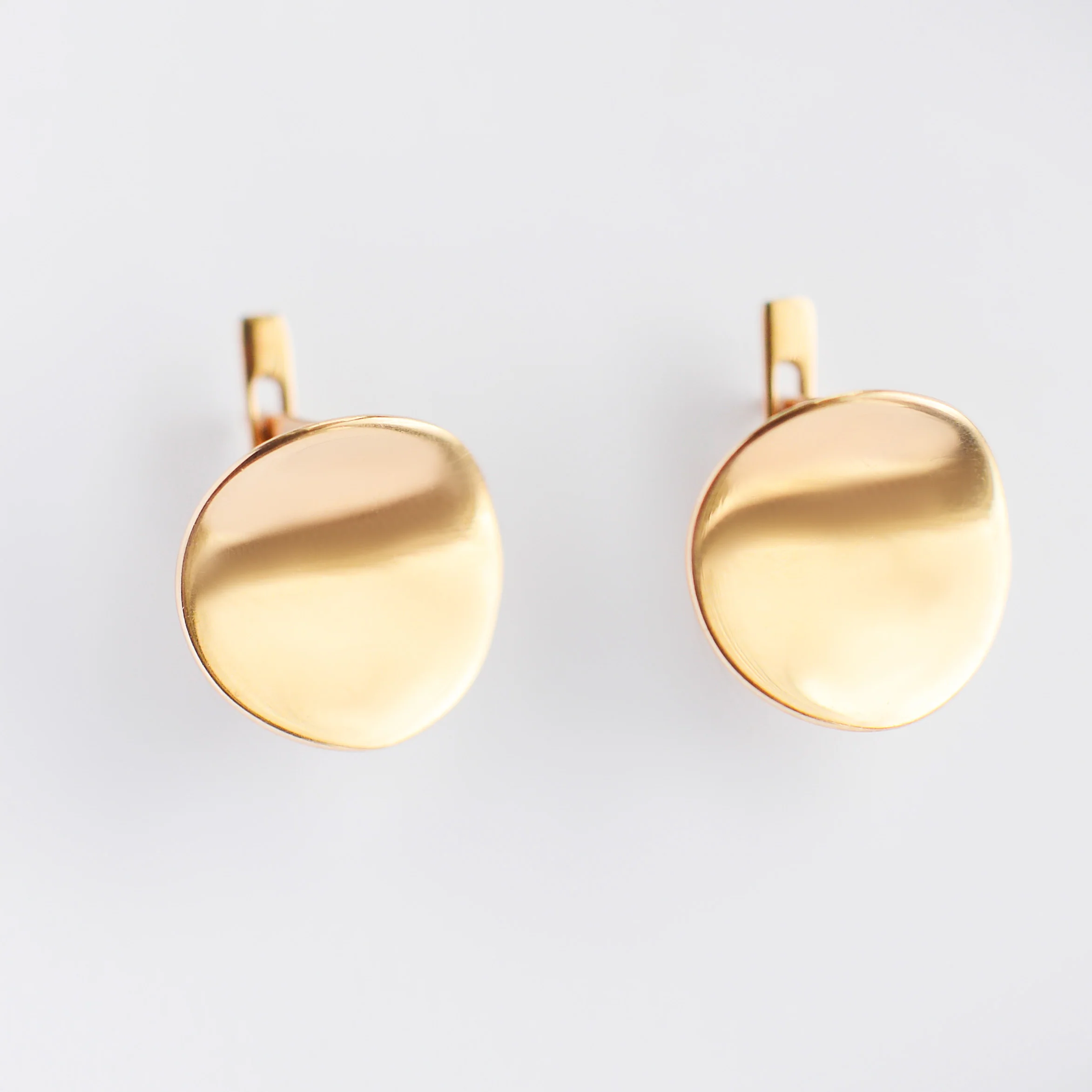 Lever Back Earrings in 14K/585 Rose Gold - Image 5
