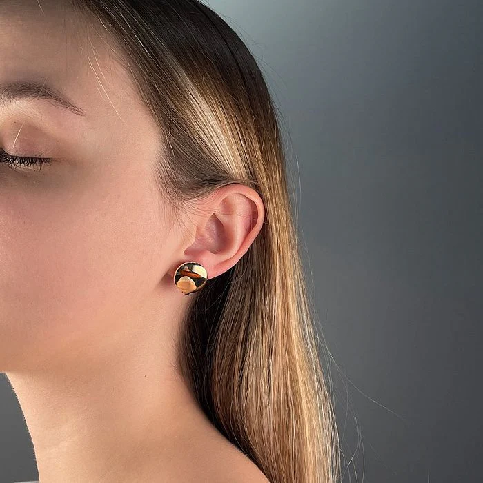 Lever Back Earrings in 14K/585 Rose Gold - Image 2