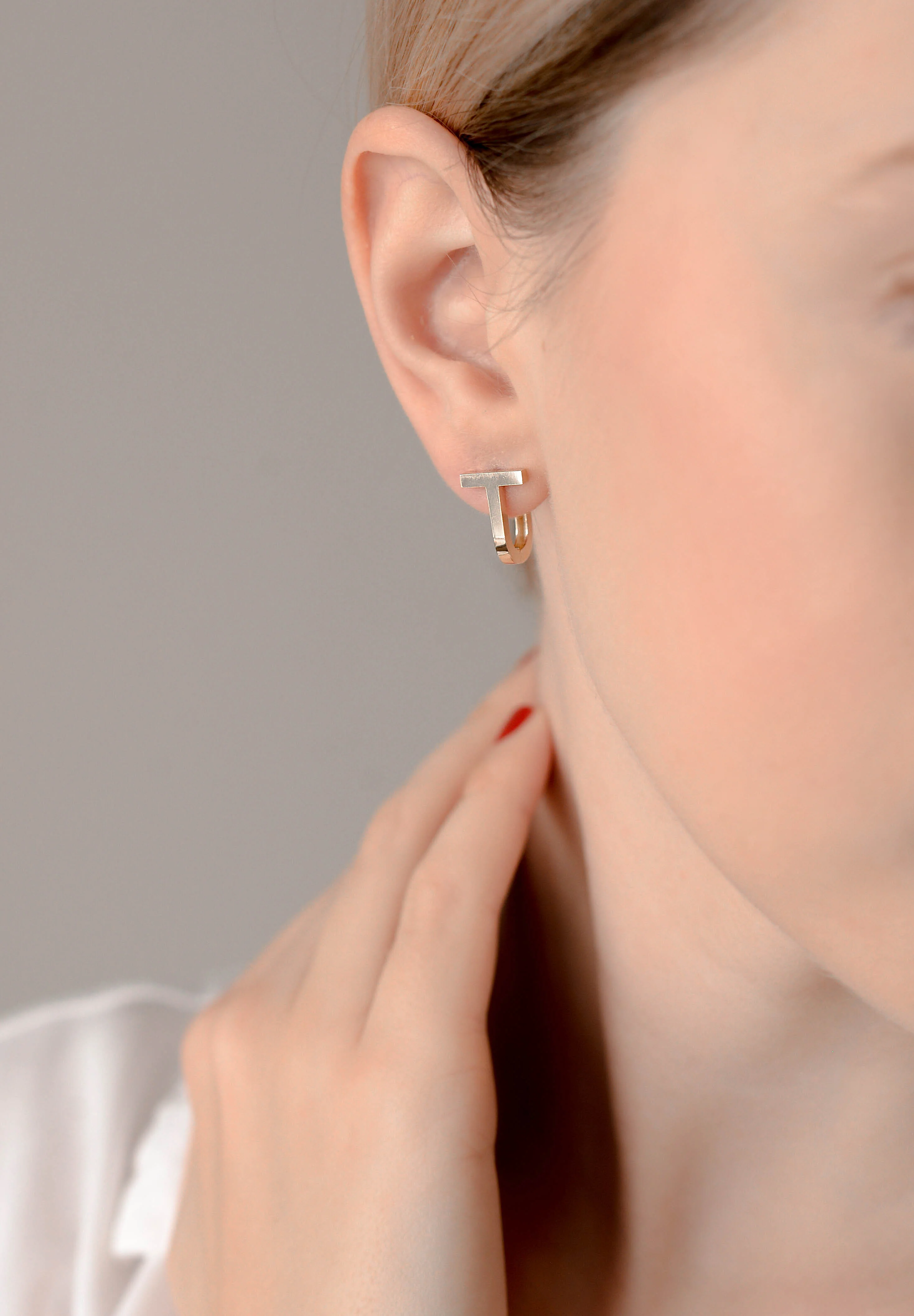 Lever Back Earrings in 14K/585 Yellow Gold - Image 4