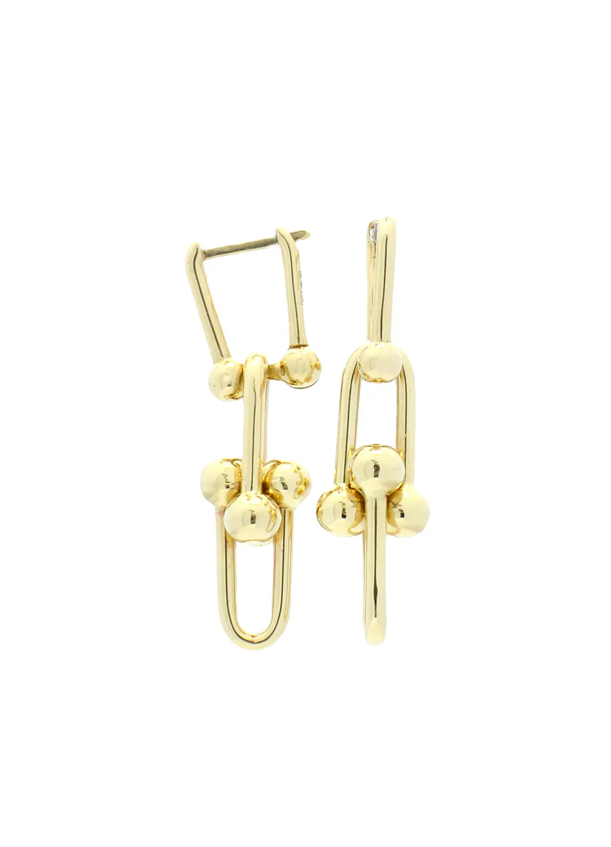 Drop Earrings in 14K/585 Yellow Gold - Image 3