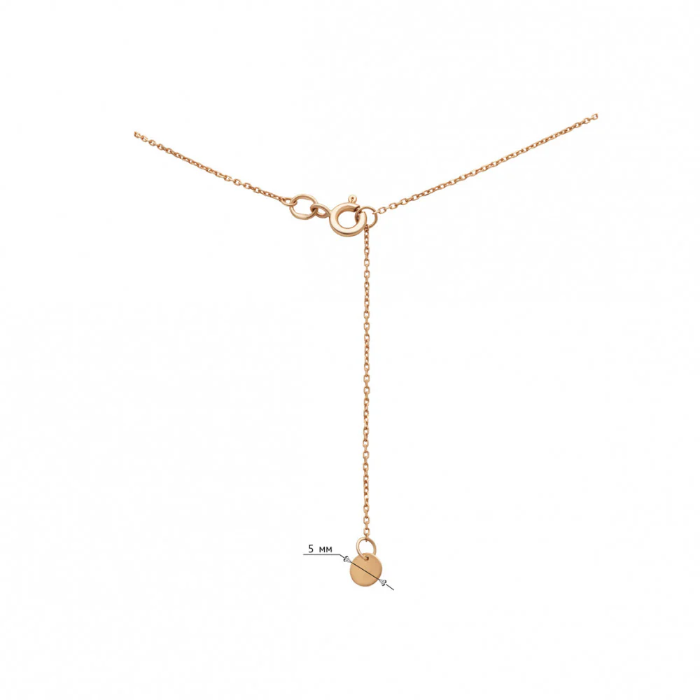 Necklace Ball in 14K/585 Rose Gold - Image 3