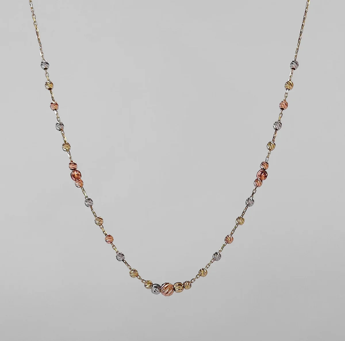 Necklace in 14K/585 Mixed Gold - Image 3