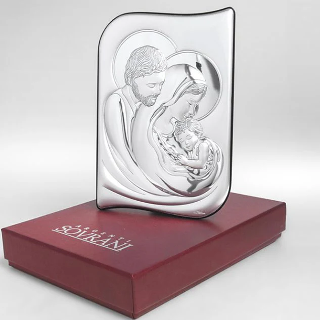 Religious Sacred Icon "The Holy Family" - Image 5