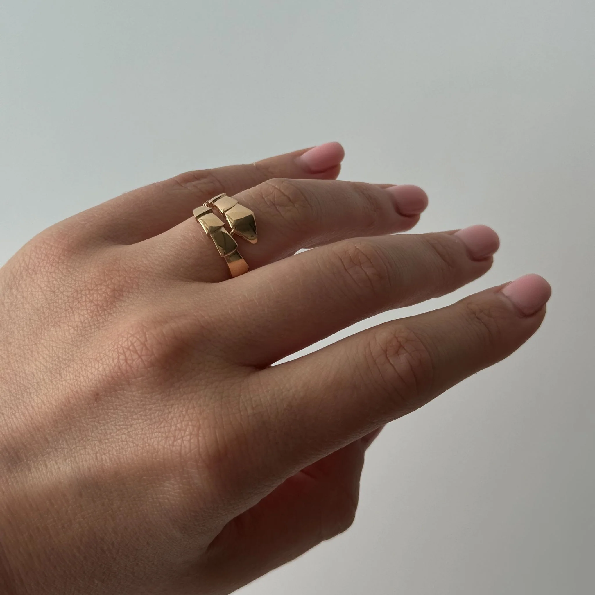 Ring in 14K/585 Rose Gold Snake - Image 2