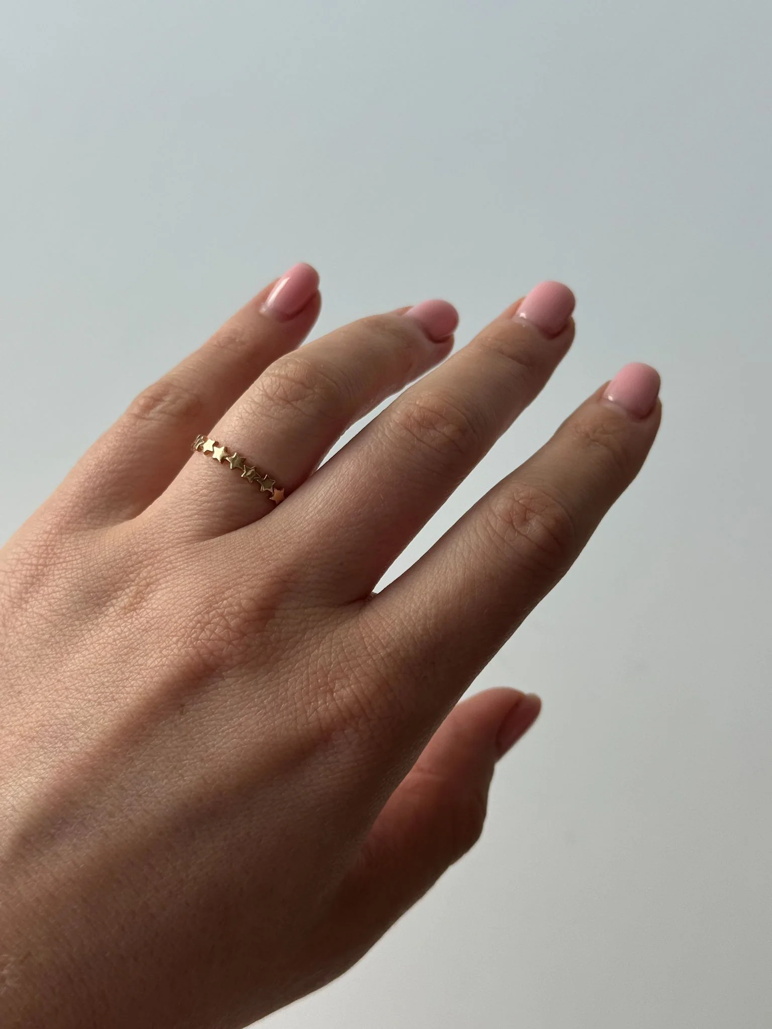 Ring in 14K/585 Rose Gold Stars - Image 2