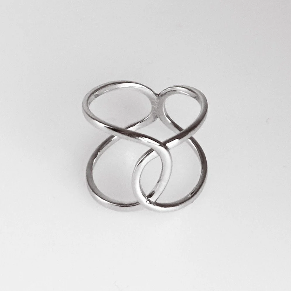 Ring in 14K/585 White Gold - Image 3
