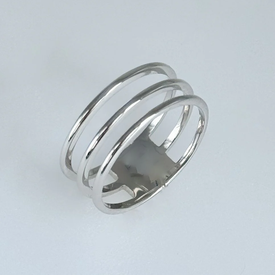 Ring in 14K/585 White Gold - Image 3