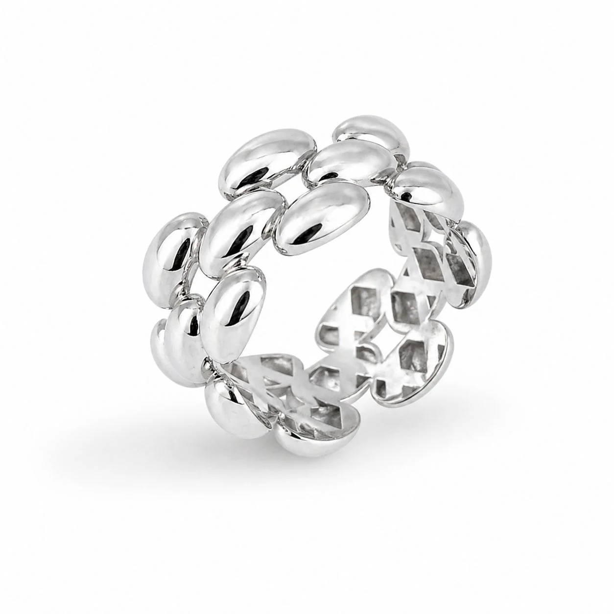 Ring in 14K/585 White Gold - Image 3