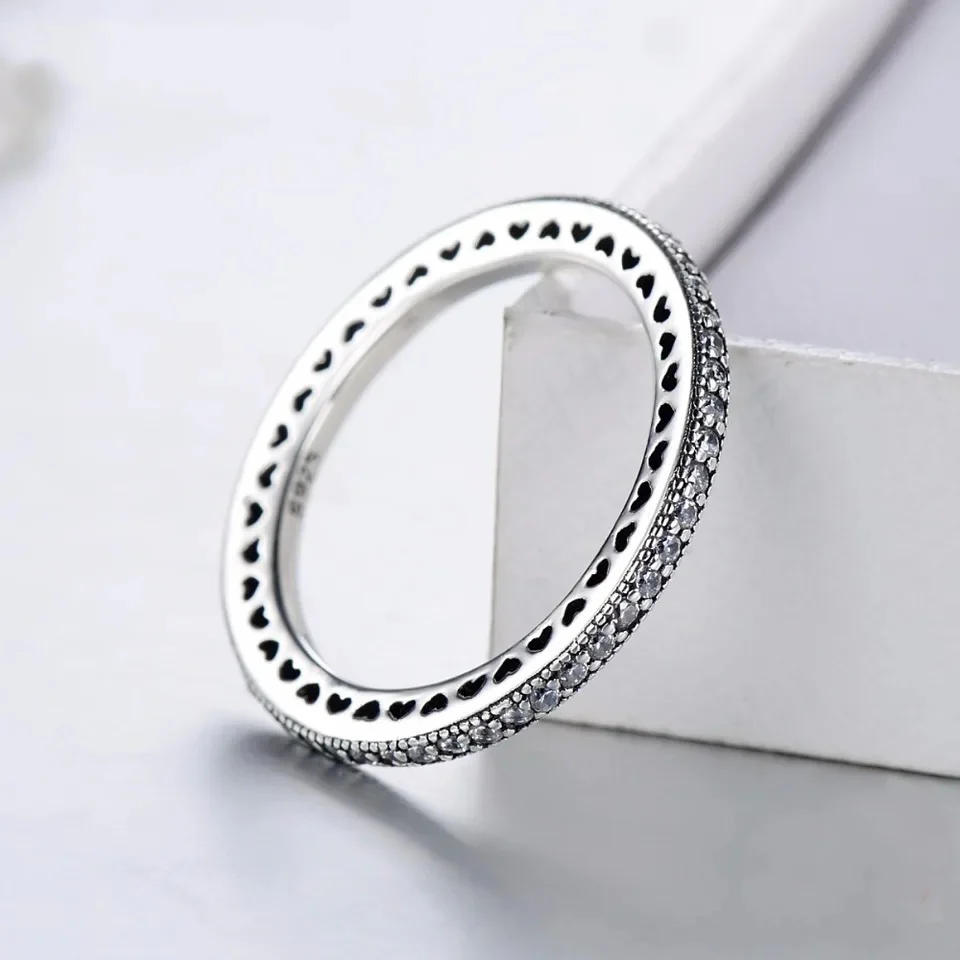 925 Sterling Silver Ring with Cubic Zirconia - Image 2