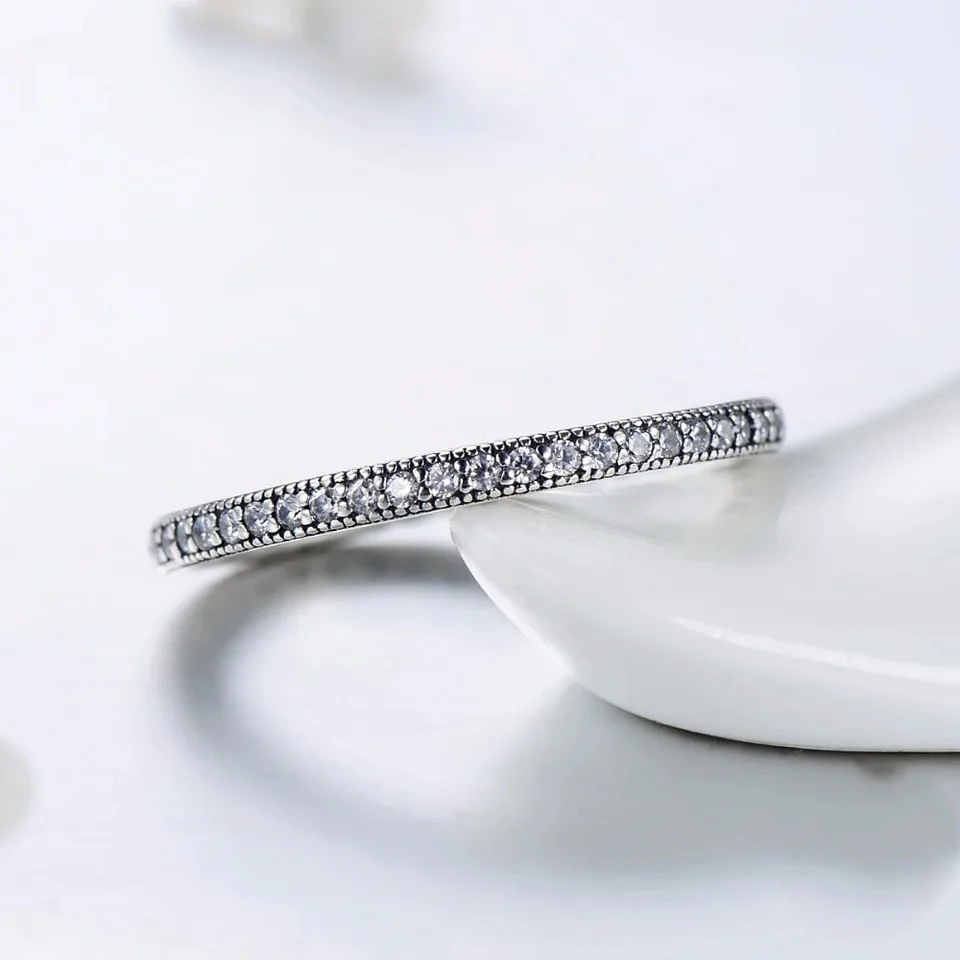 925 Sterling Silver Ring with Cubic Zirconia - Image 3