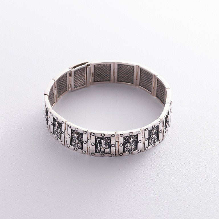 925 Sterling Silver Bracelet "All Saints" - Image 4