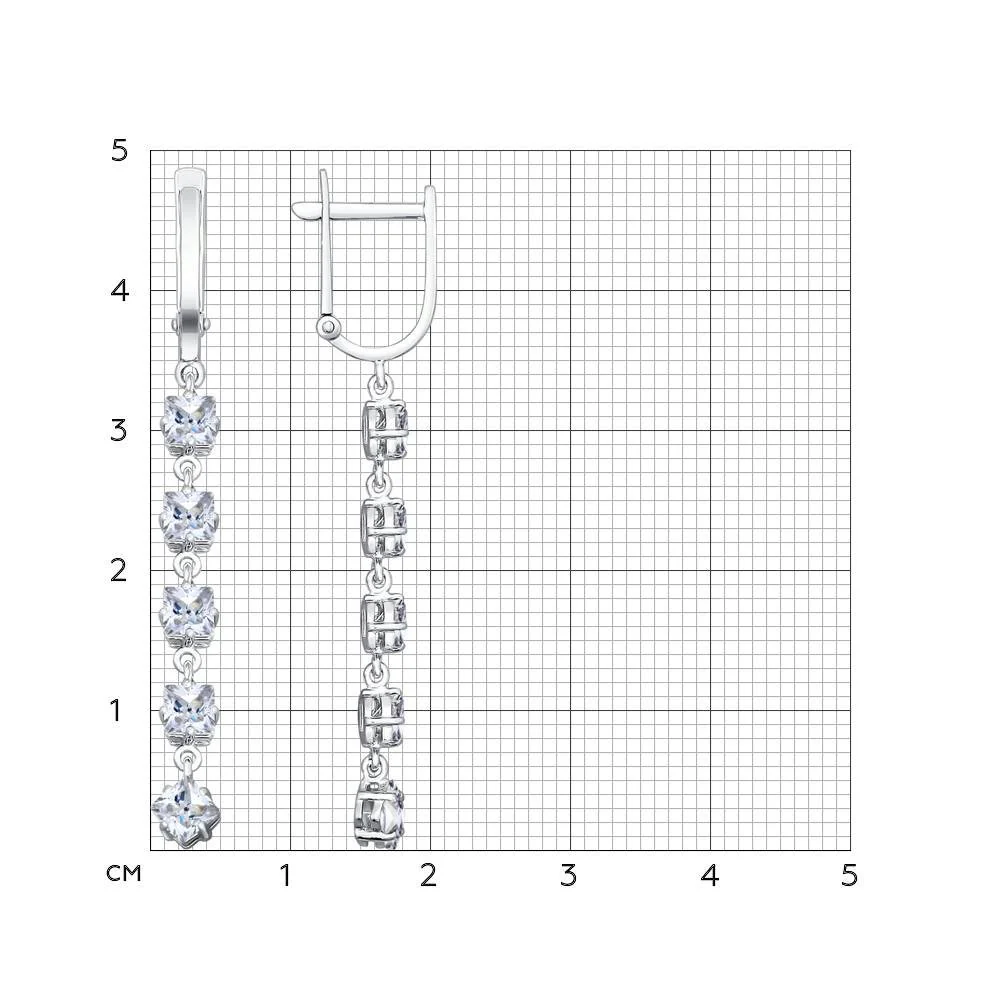 925 Sterling Silver Drop Earrings - Image 3