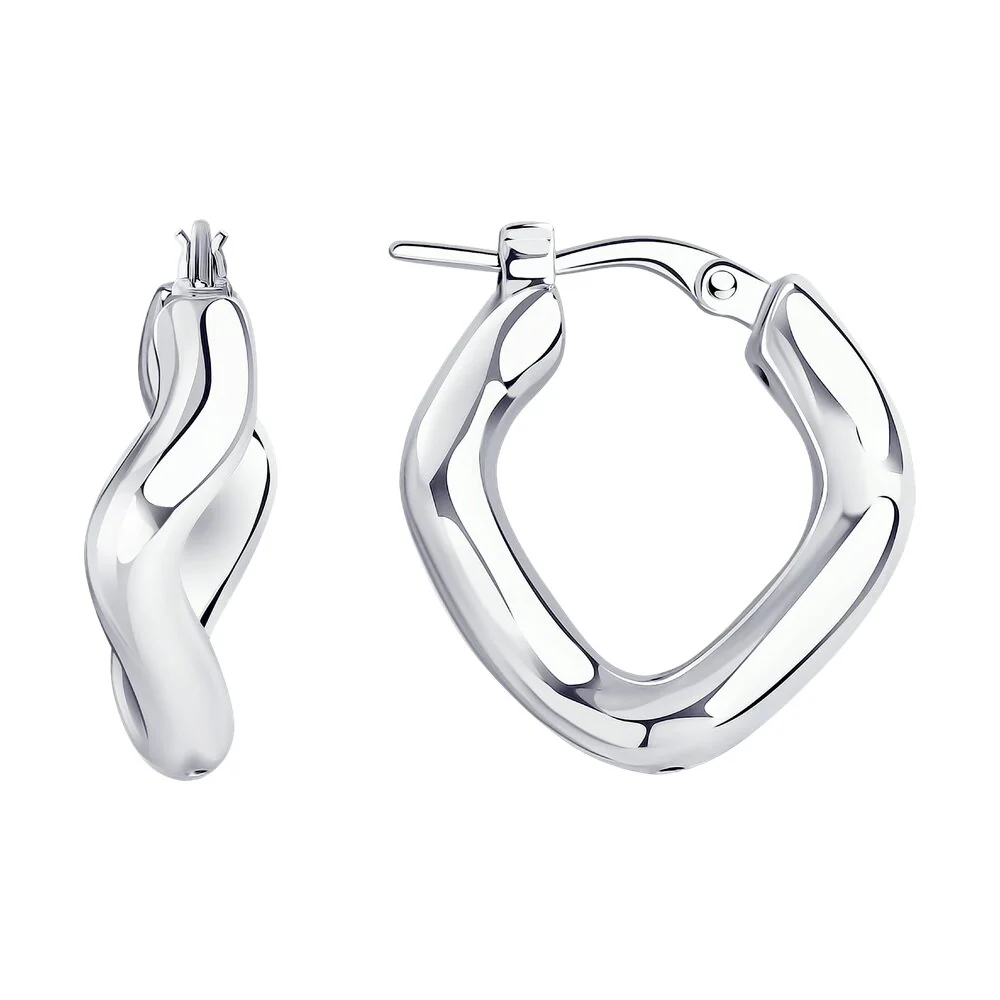 925 Sterling Silver Hoop Earrings