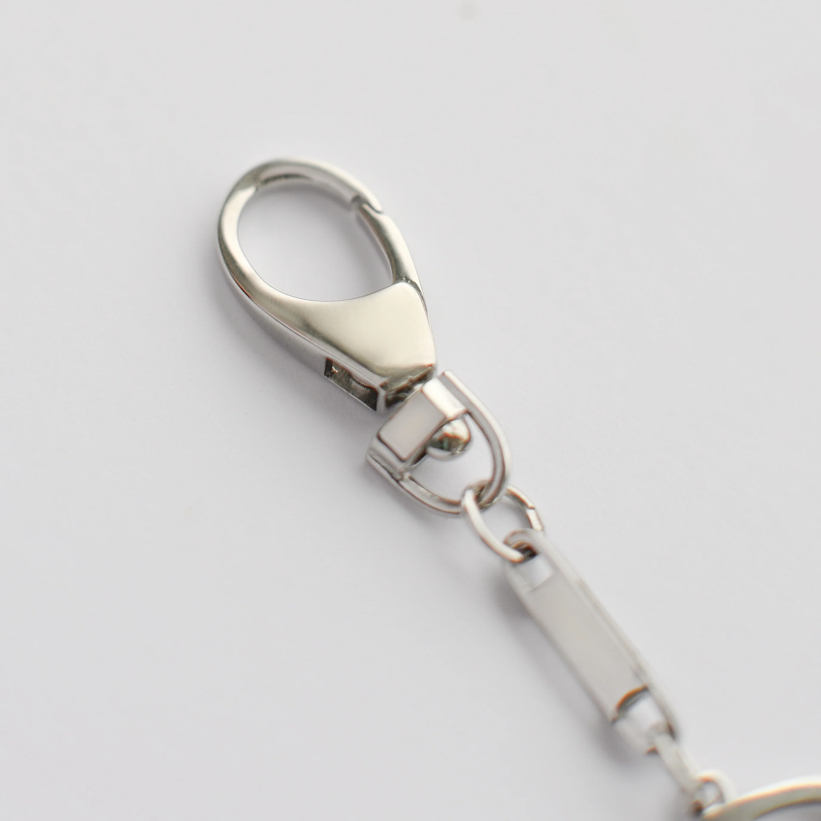 925 Sterling Silver Keychain with Tryzub - Image 2
