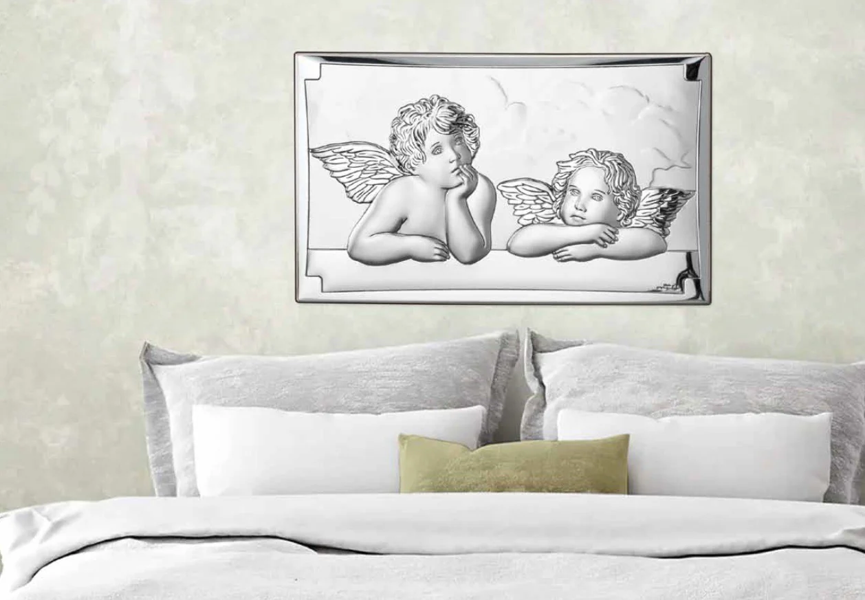 Religious Panel Angels Raffaello - Image 2