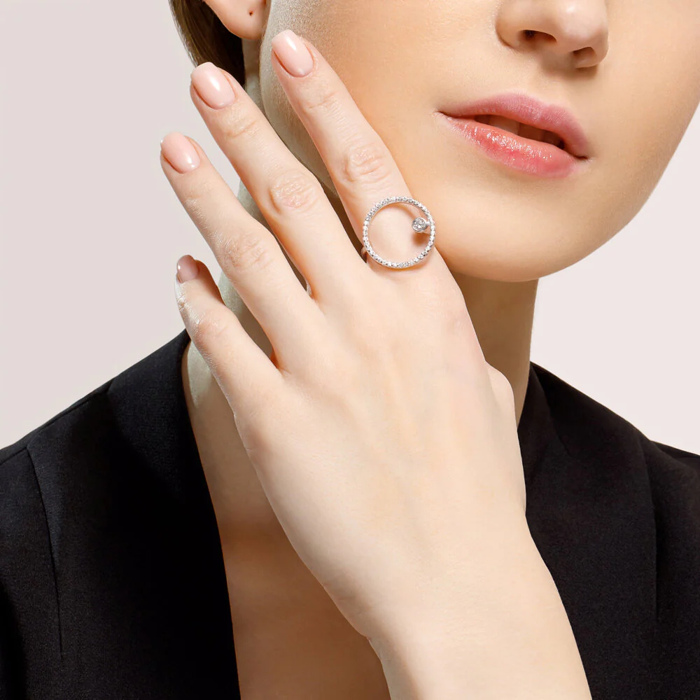 925 Sterling Silver Ring with Cubic Zirconia - Image 3