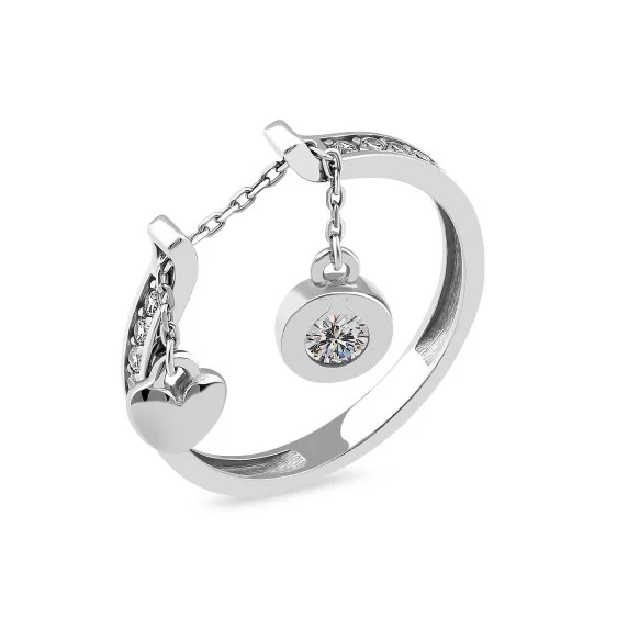 925 Sterling SIlver Ring with Cubic Zirconia