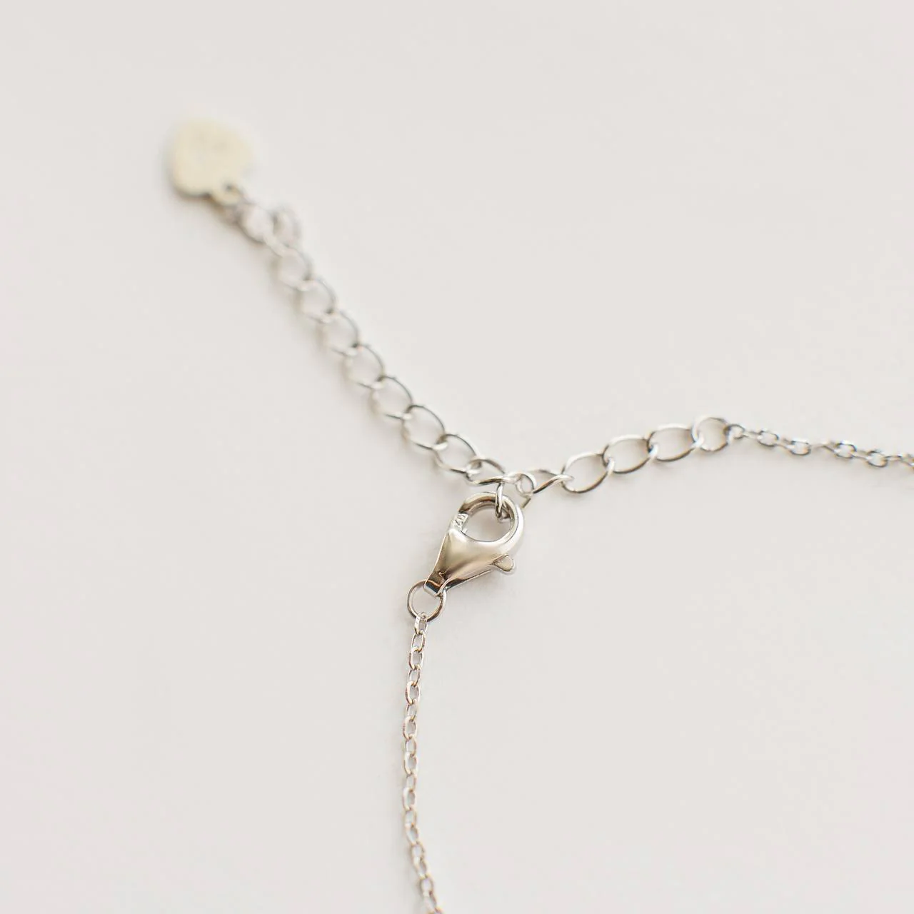 925 Sterling Silver Blue and Yellow Hearts Bracelet - Image 4