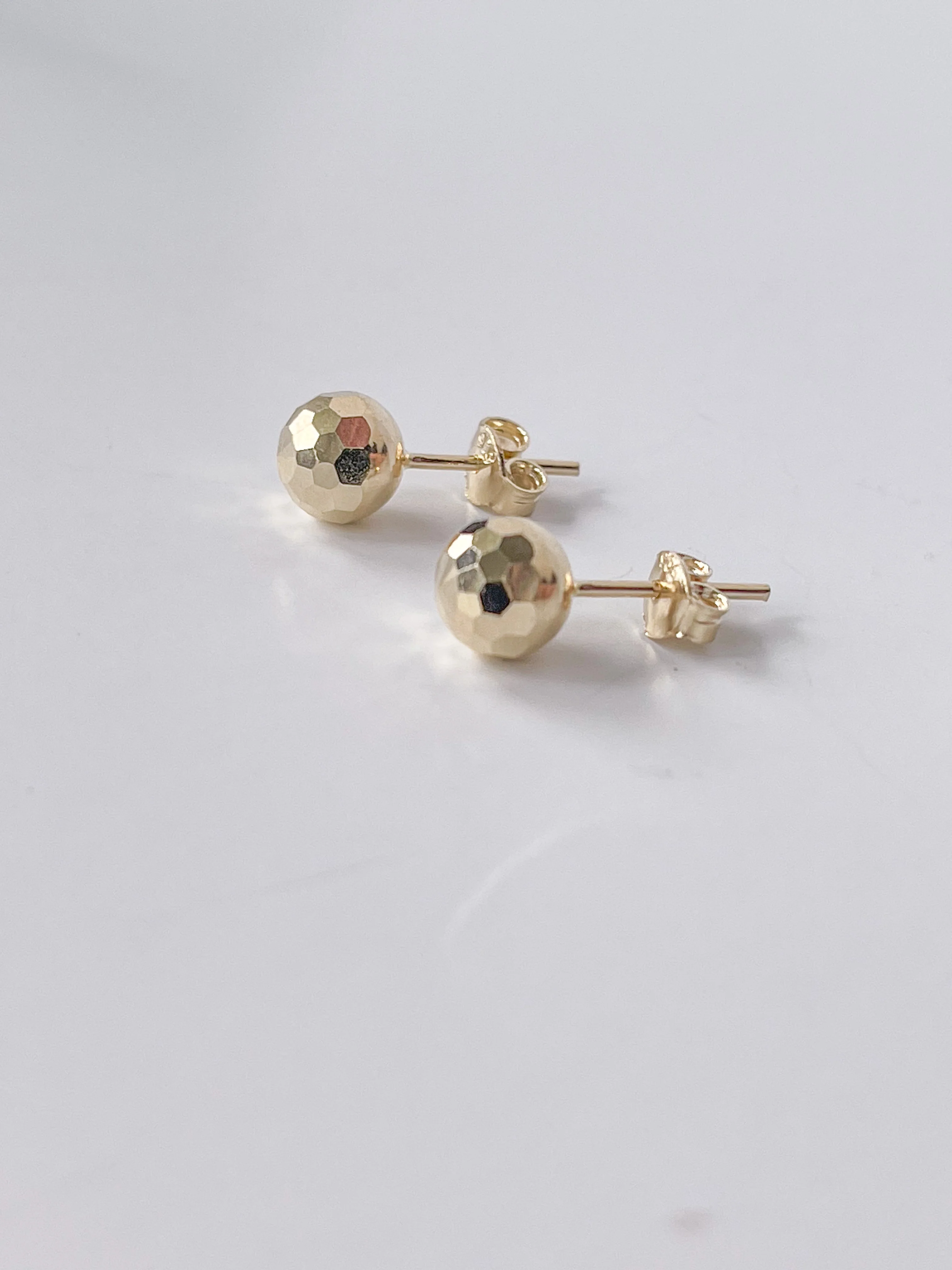 Stud Earrings in 14K/585 Yellow Gold - Image 4