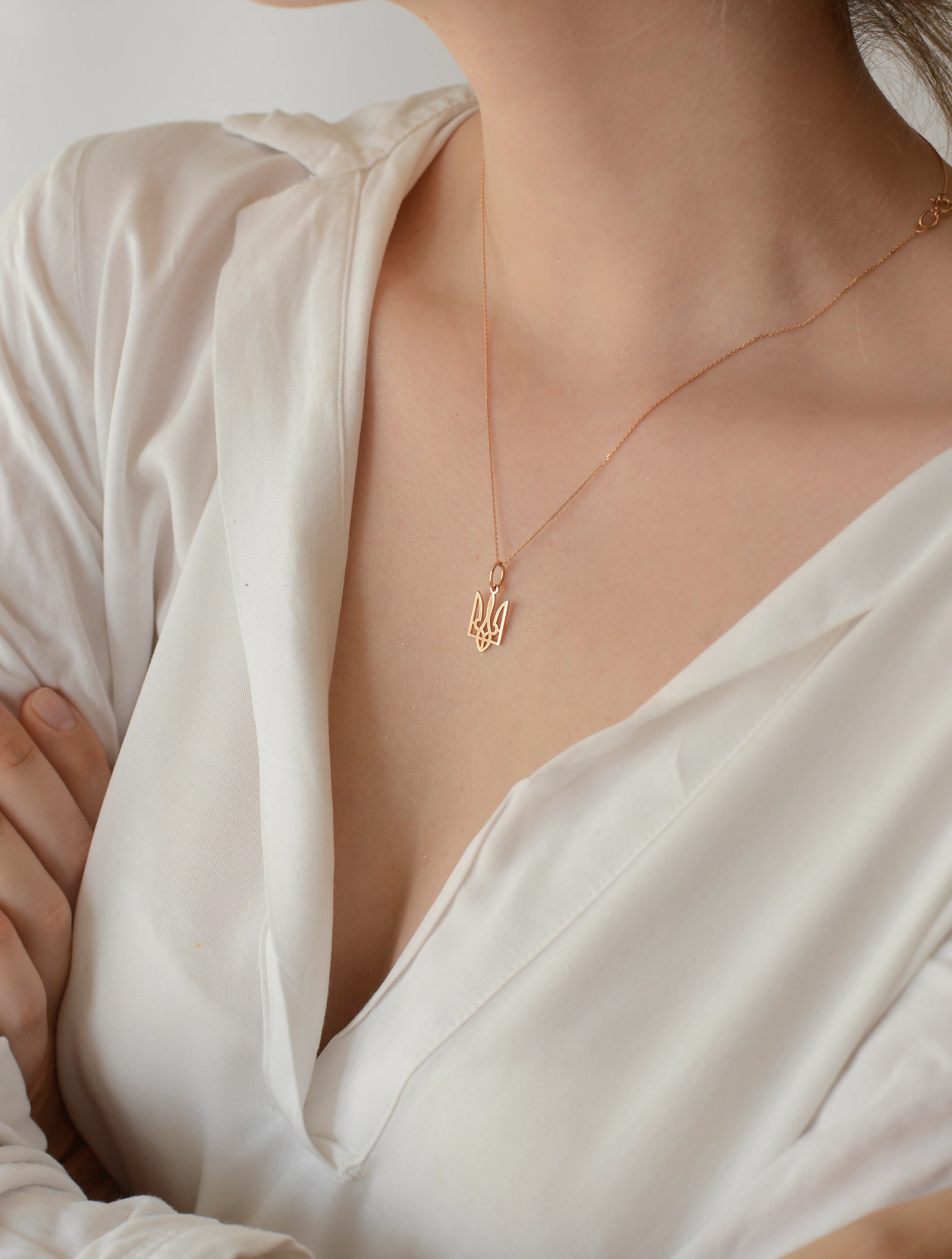 Tryzub in 14K/585 Rose Gold - Image 3