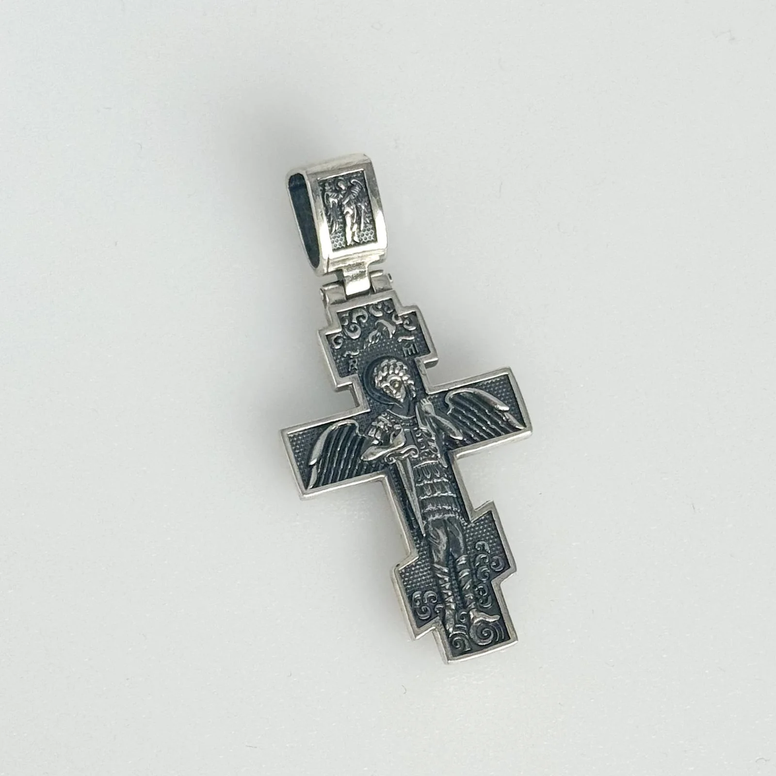Two-Sided 925 Sterling Silver Cross - Image 2