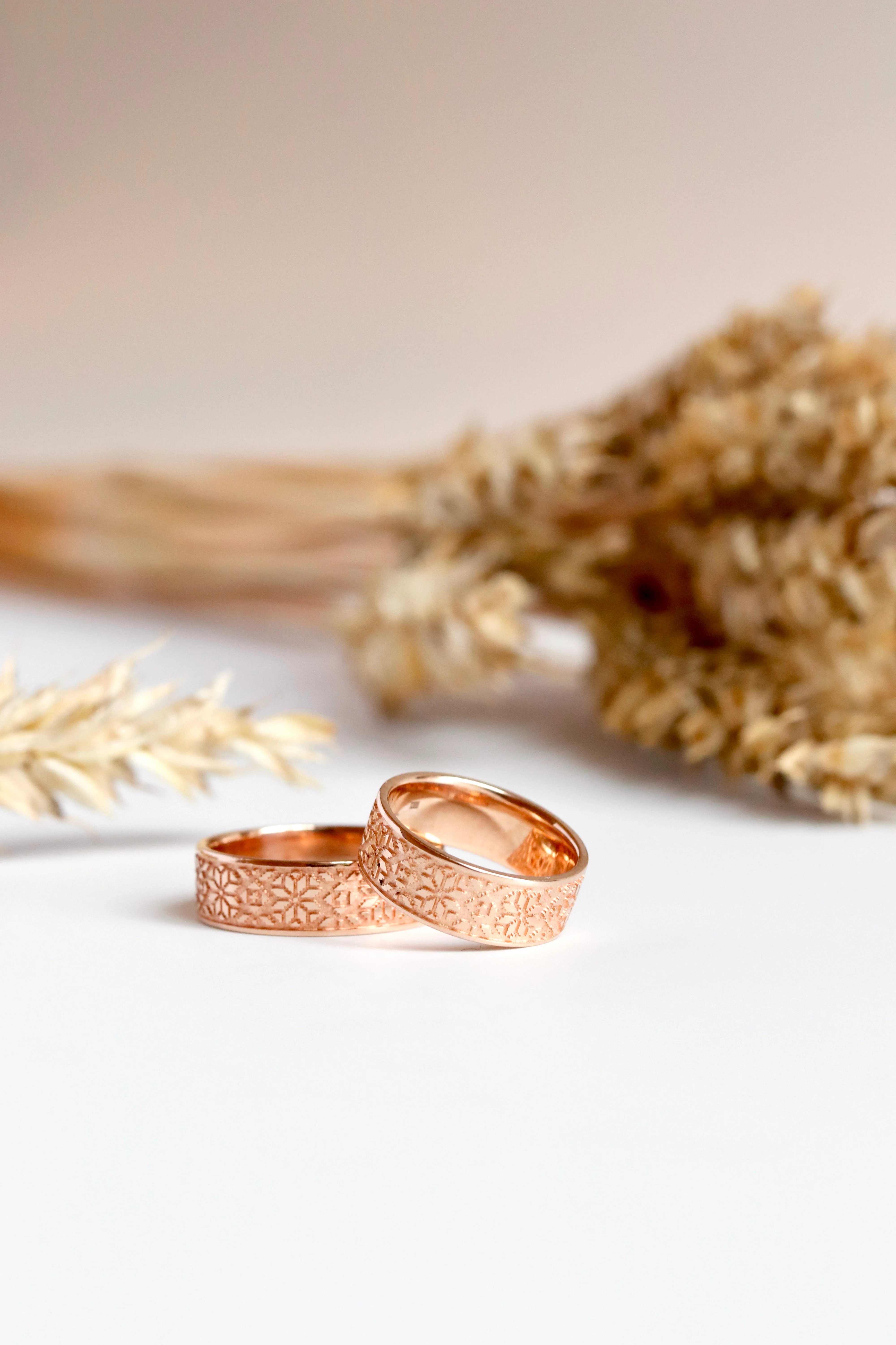 Vyshyvanka Ring in 14K/585 Rose Gold - Image 3