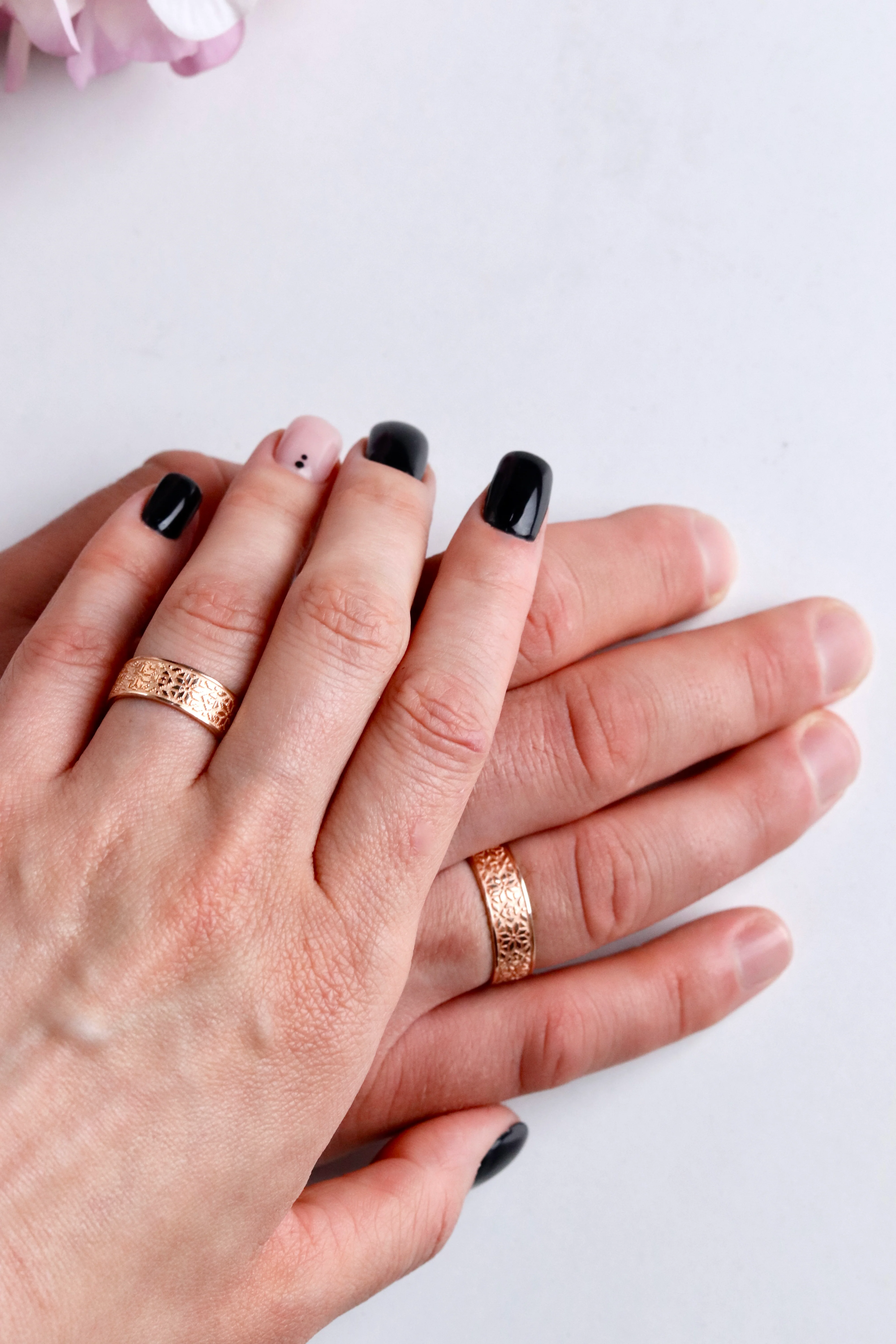 Vyshyvanka Ring in 14K/585 Rose Gold - Image 7