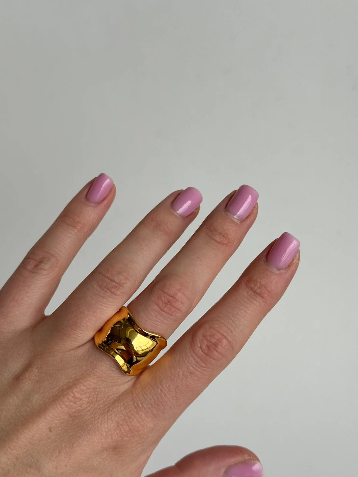 Yellow Gold Plated 925 Sterling Silver Ring - Image 2